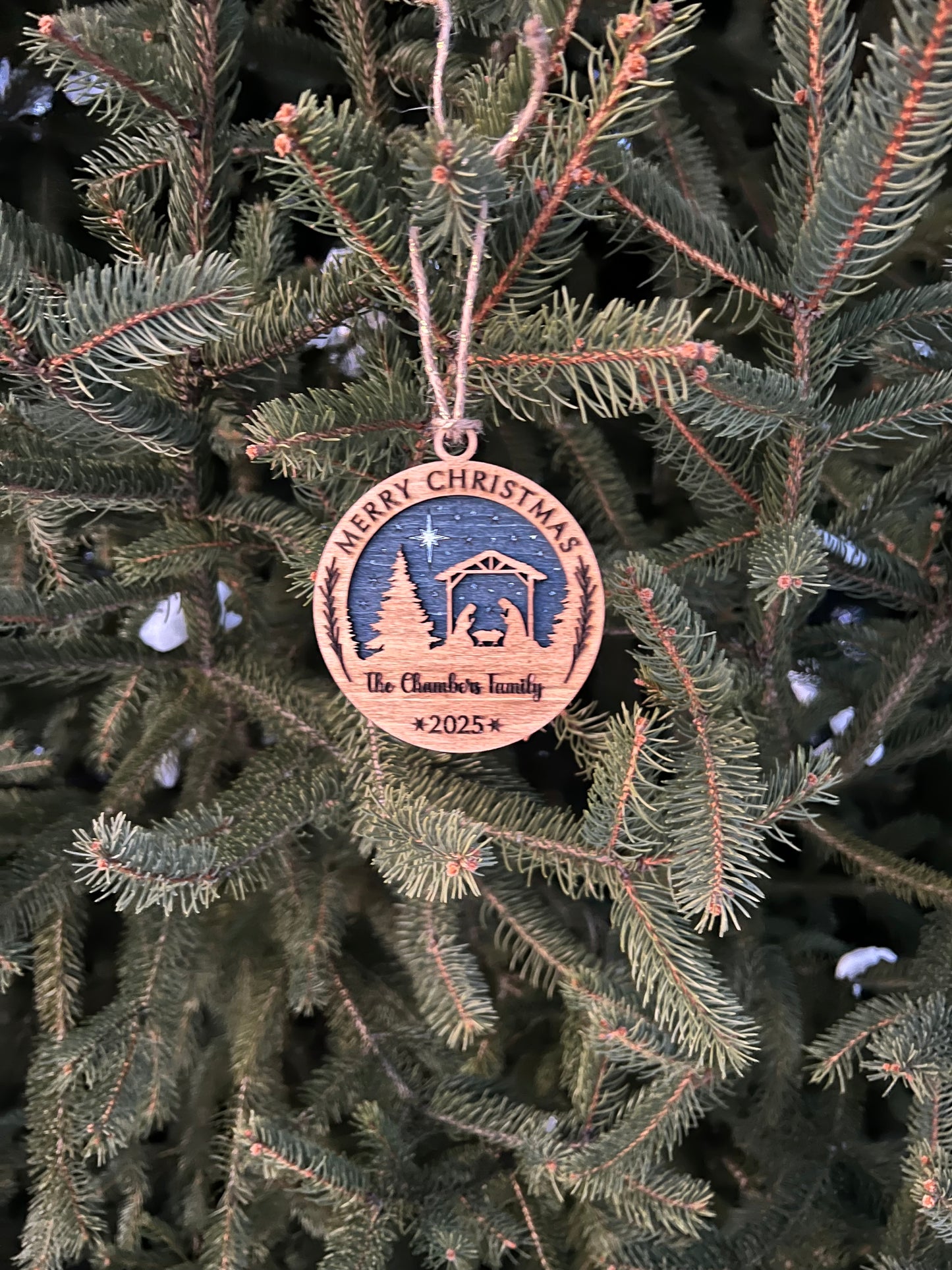 Nativity Scene Ornament