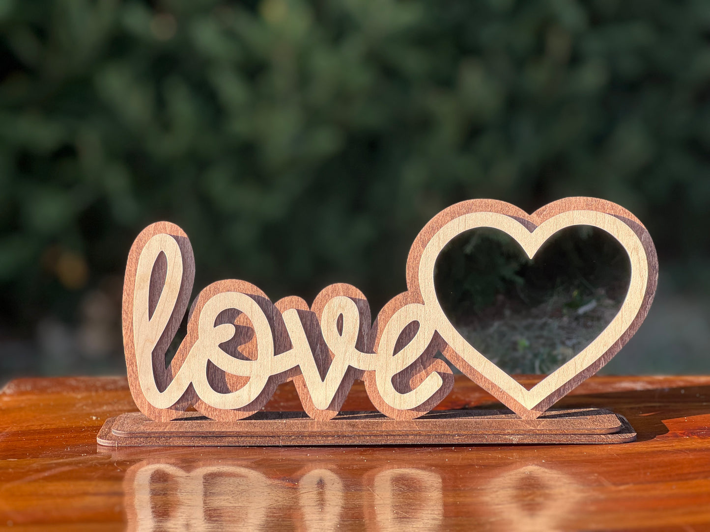 Love Wooden Picture Frame