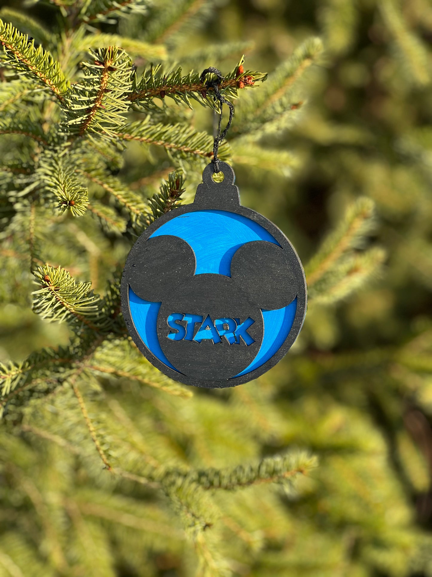 Mickey Mouse Name Ornament