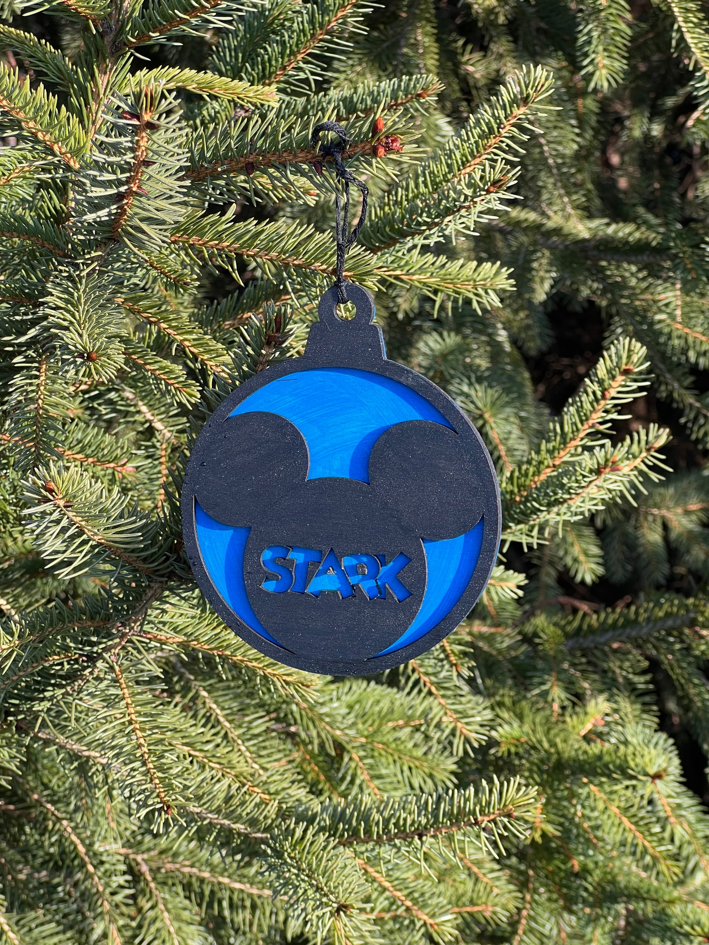 Mickey Mouse Name Ornament