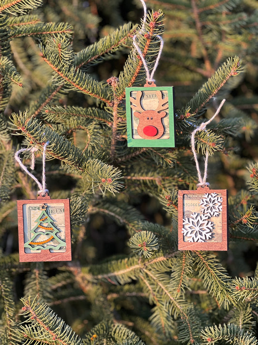 Money Christmas Ornament