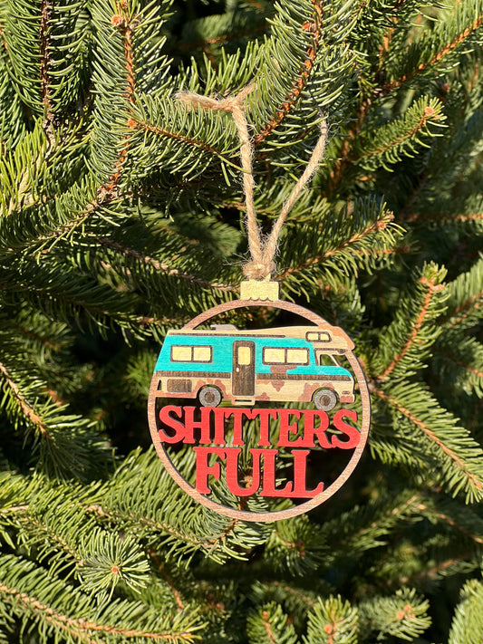 Shitters full ornament