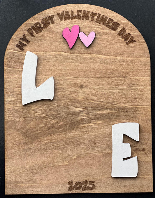 My First Valentine’s Day Sign ❤️