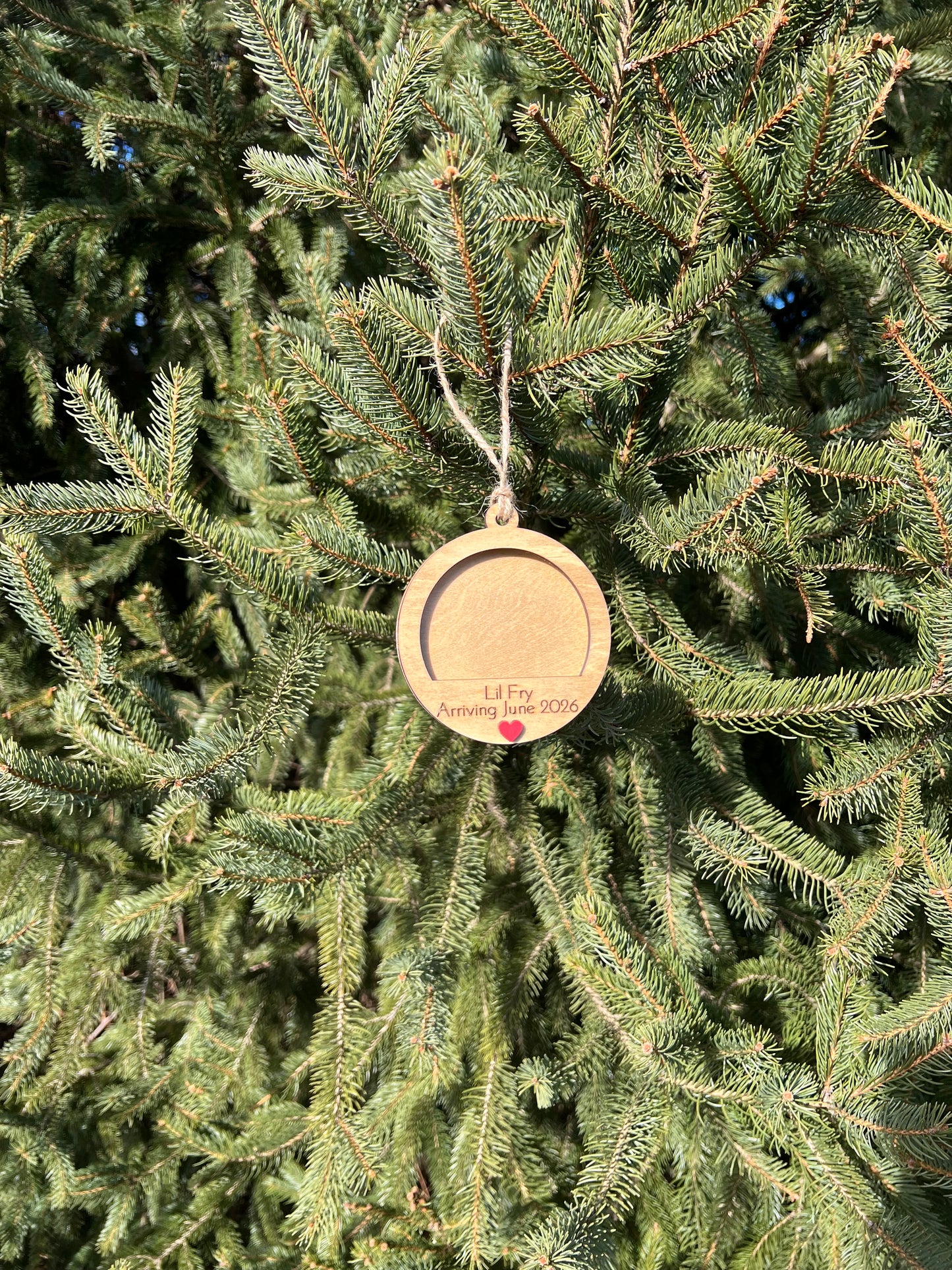 Pregnancy Announcement Ornament