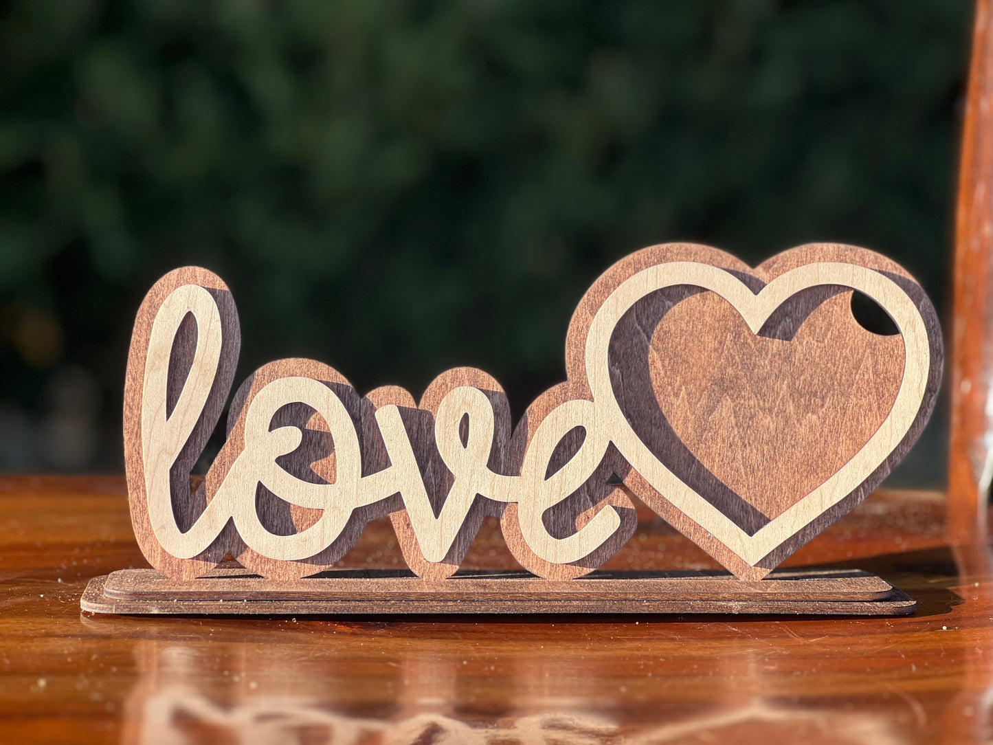 Love Wooden Picture Frame
