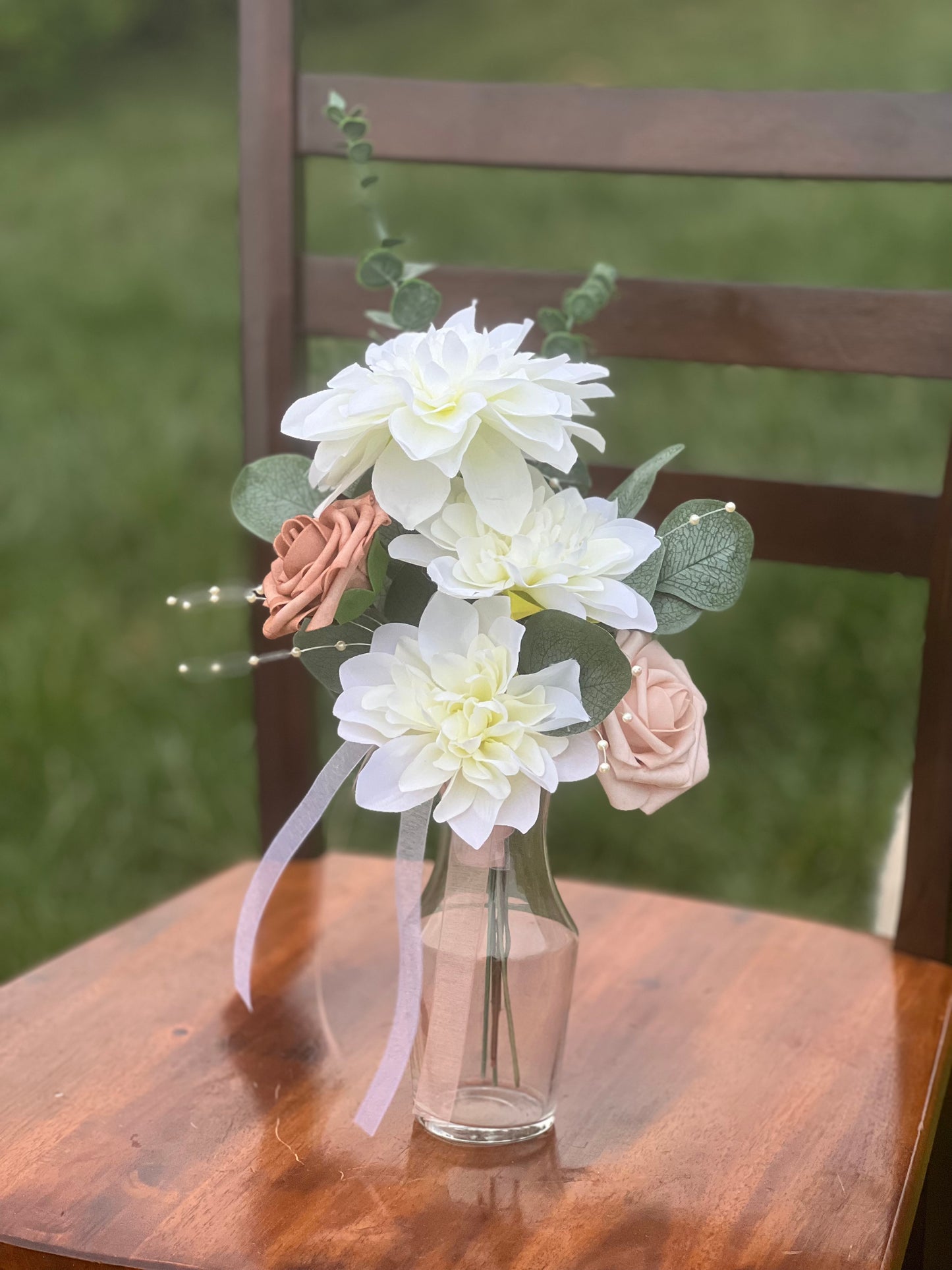 Dusty Pink Centerpiece