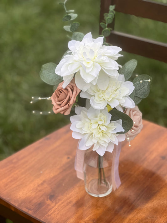 Dusty Pink Centerpiece