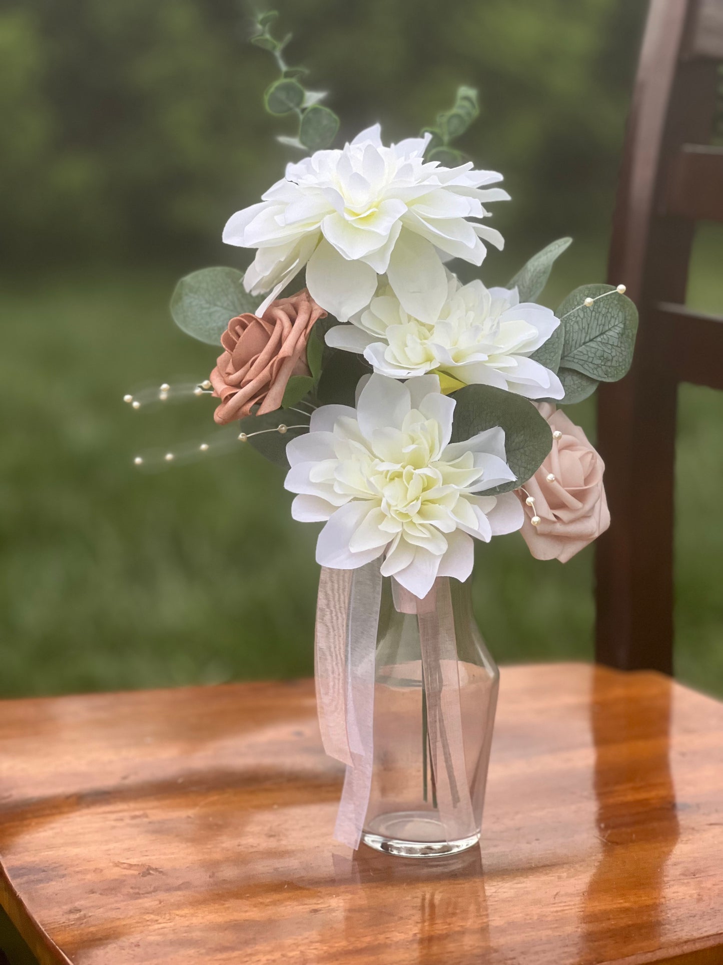 Dusty Pink Centerpiece