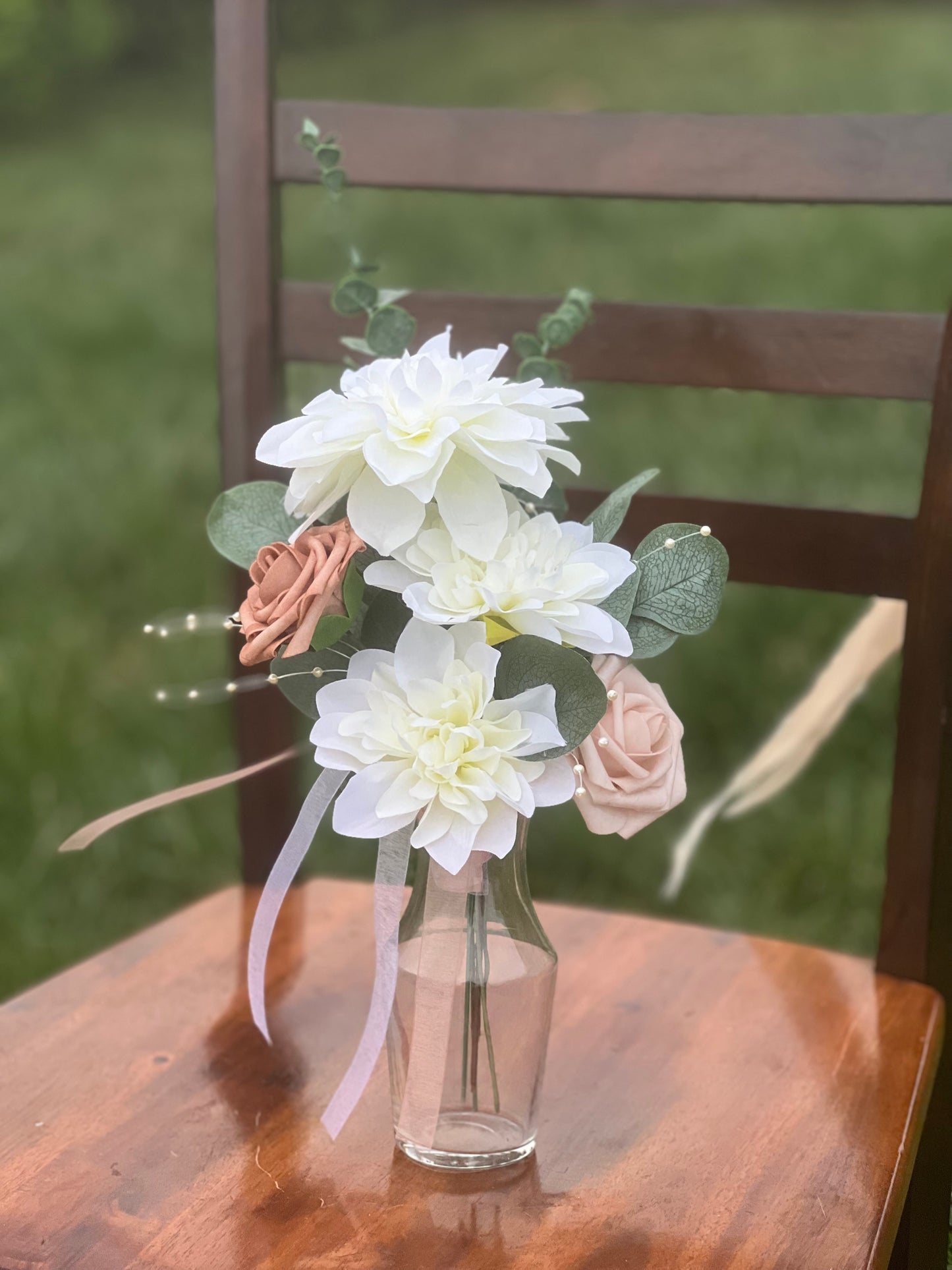 Dusty Pink Centerpiece