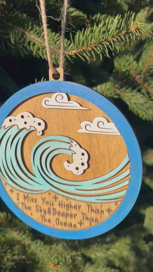 Ocean Memorial Ornament