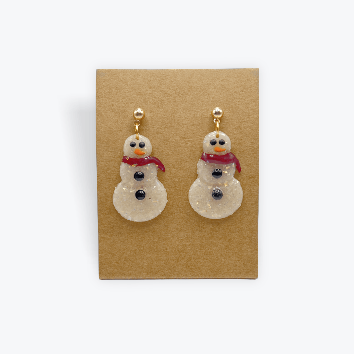 Snowmen Earrings - KG Creations