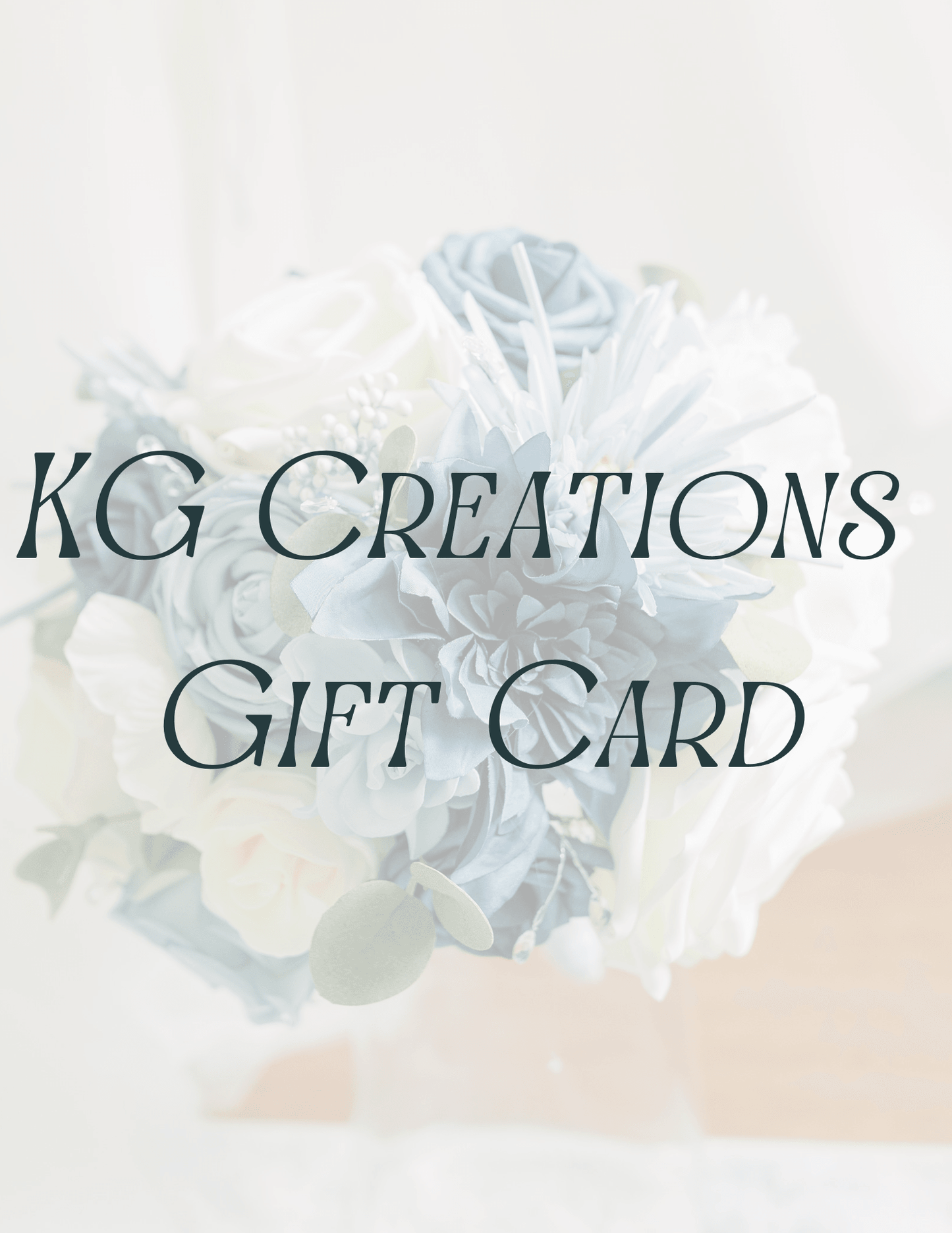 Gift Card - KG Creations