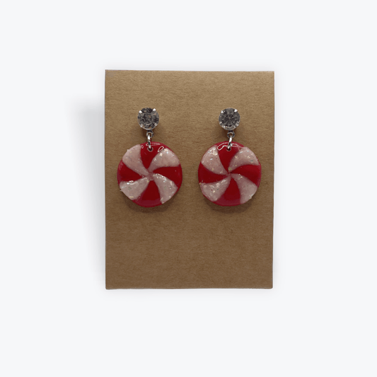 Peppermint Earrings - KG Creations