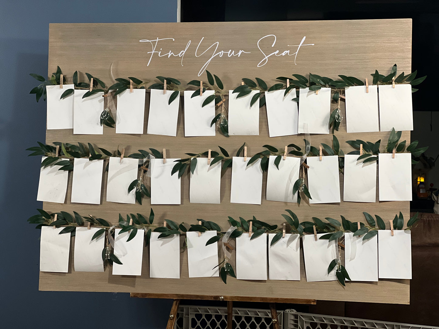 Rustic Seating Chart - KG Creations