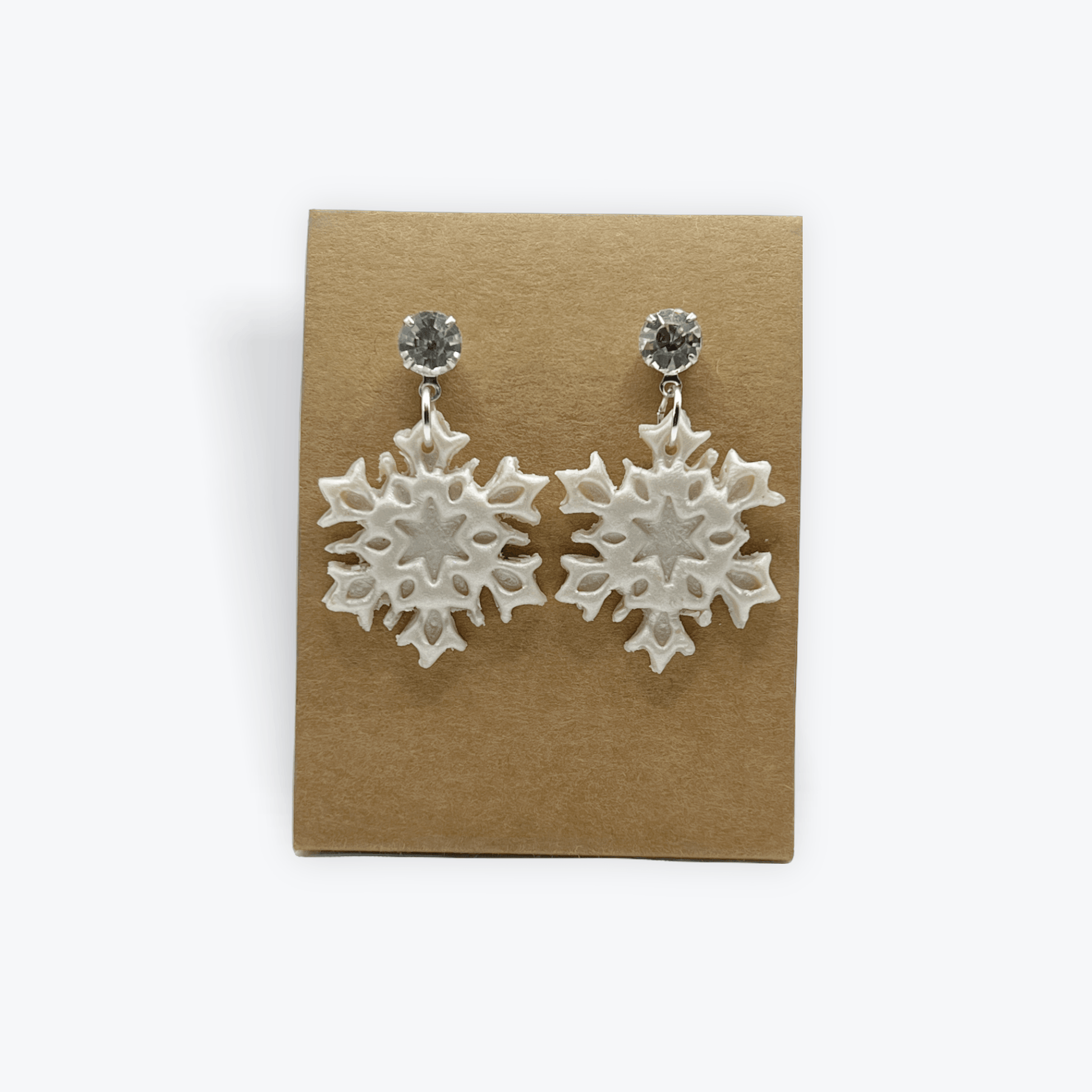 Snowflake Earrings - KG Creations