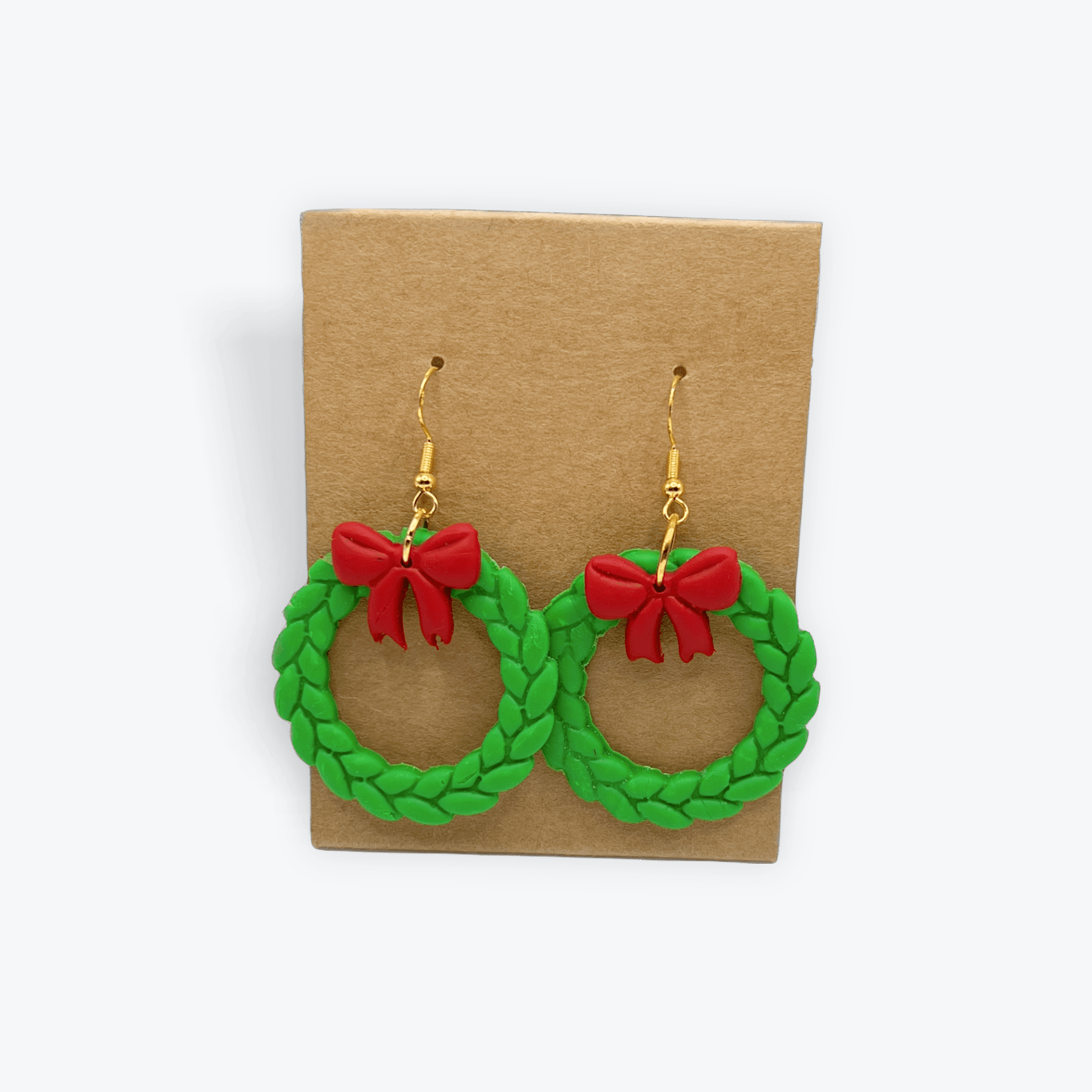 Wreath Earrings - KG Creations